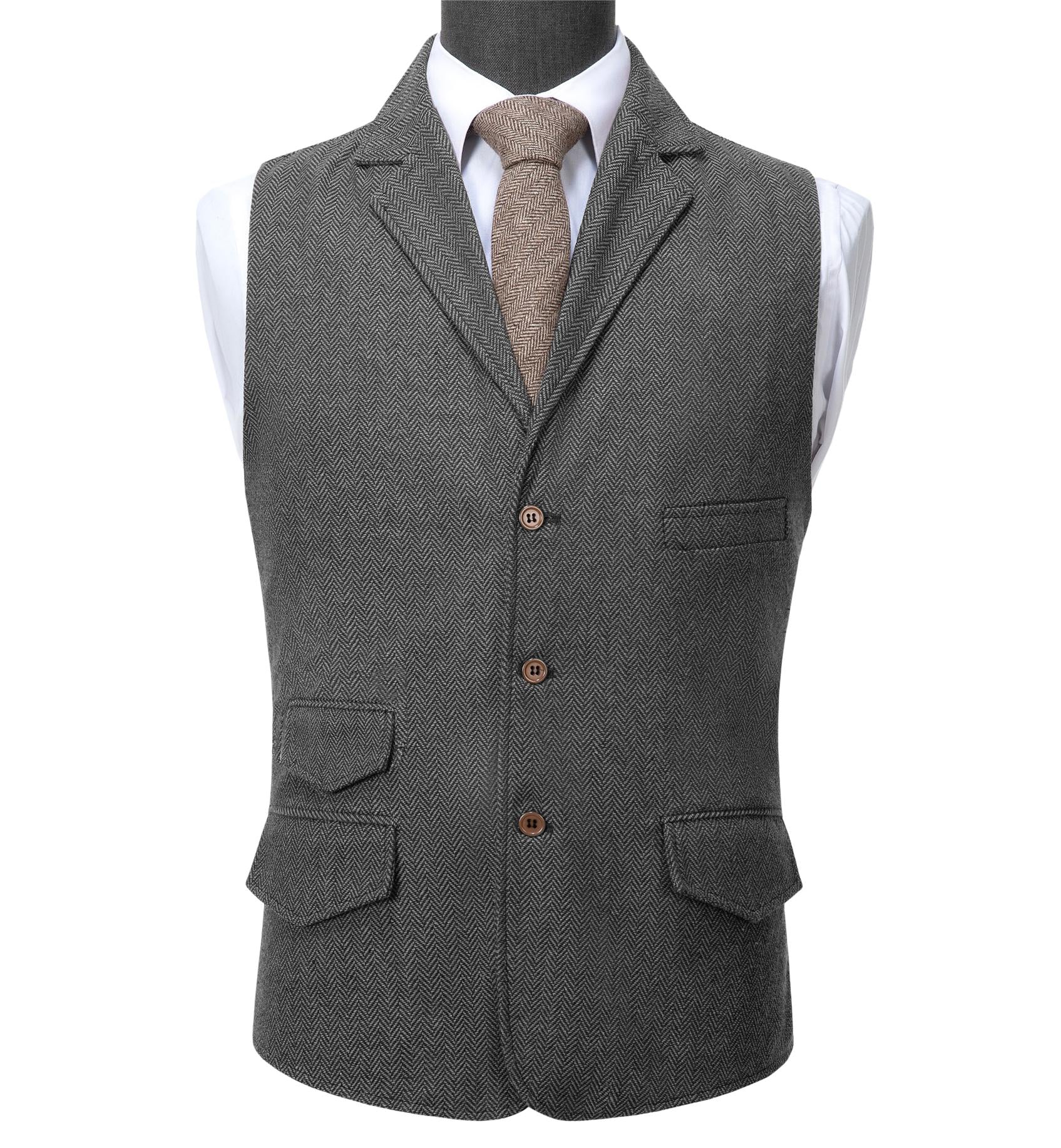 CALEE DOBBY HERRINGBONE VEST ヘリンボーンベスト M CALEE DOBBY HERRINGBONE VEST ヘリンボーンベスト M