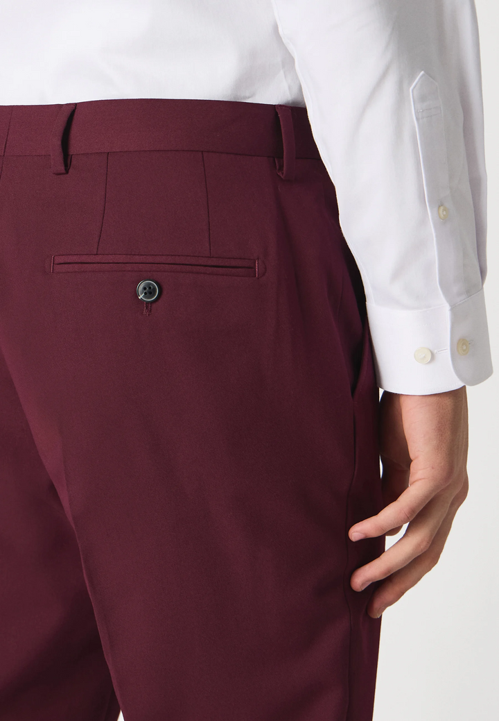 Business 2 Piece Men's Suit Flat Notched Wedding Lapel (Blazer + Pants) mens event wear