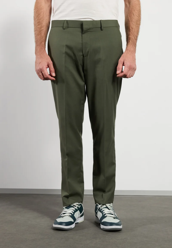 Business 2 Piece Men's Suit Flat Notched Wedding Lapel (Blazer + Pants) mens event wear