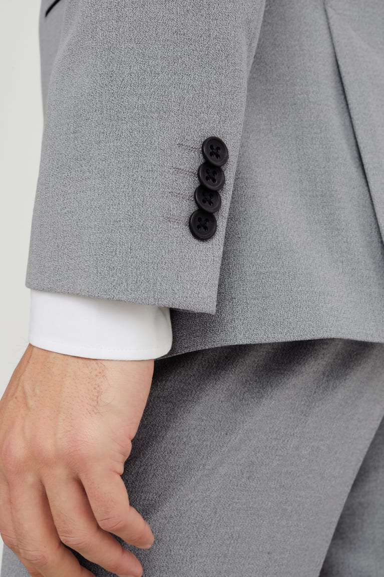 Business Men's 3 Pieces Flat Notch Lapel Tuxedos For Party (Blazer+vest+Pants) mens event wear