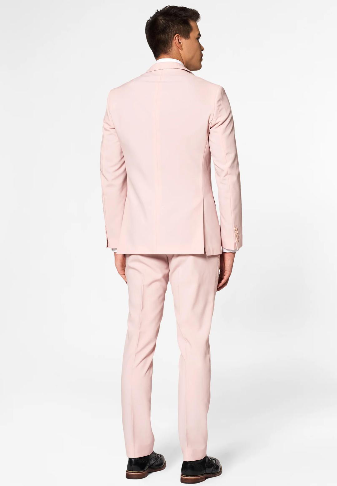 Casual 2 Piece Men's Suit Flat Notched Wedding Lapel (Blazer + Pants) mens event wear