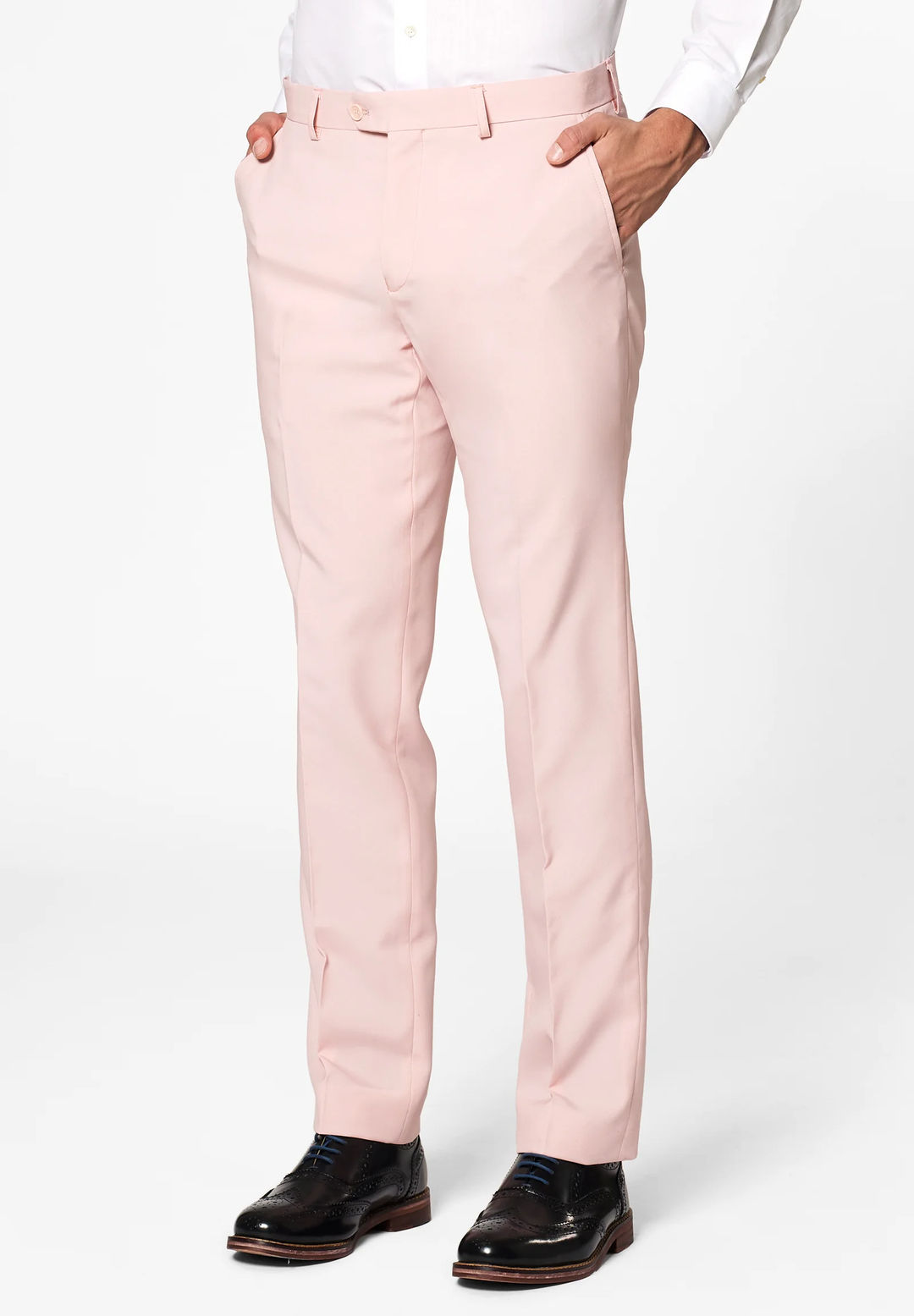 Casual 2 Piece Men's Suit Flat Notched Wedding Lapel (Blazer + Pants) mens event wear