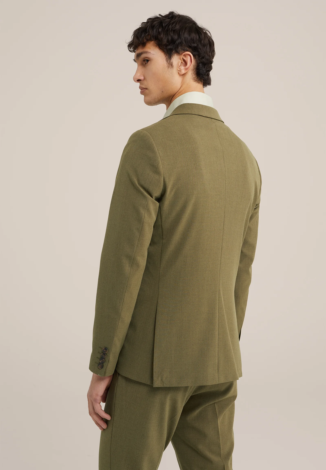 Casual 2 Piece Men's Suit Flat Notched Wedding Lapel (Blazer + Pants) mens event wear