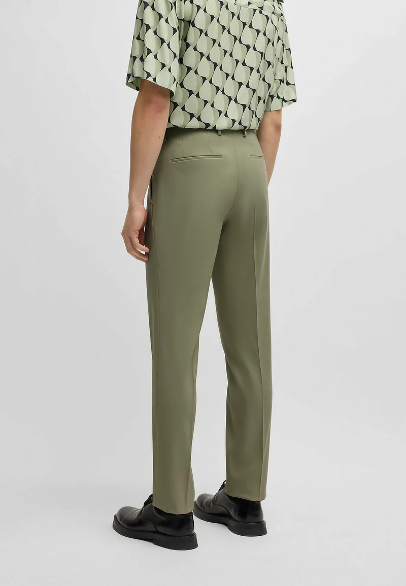 Casual 2 Piece Men's Suit Flat Notched Wedding Lapel (Blazer + Pants) mens event wear