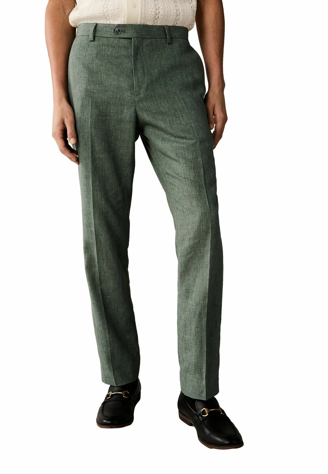 Casual 2 Piece Men's Suit Flat Notched Wedding Lapel (Blazer + Pants) mens event wear