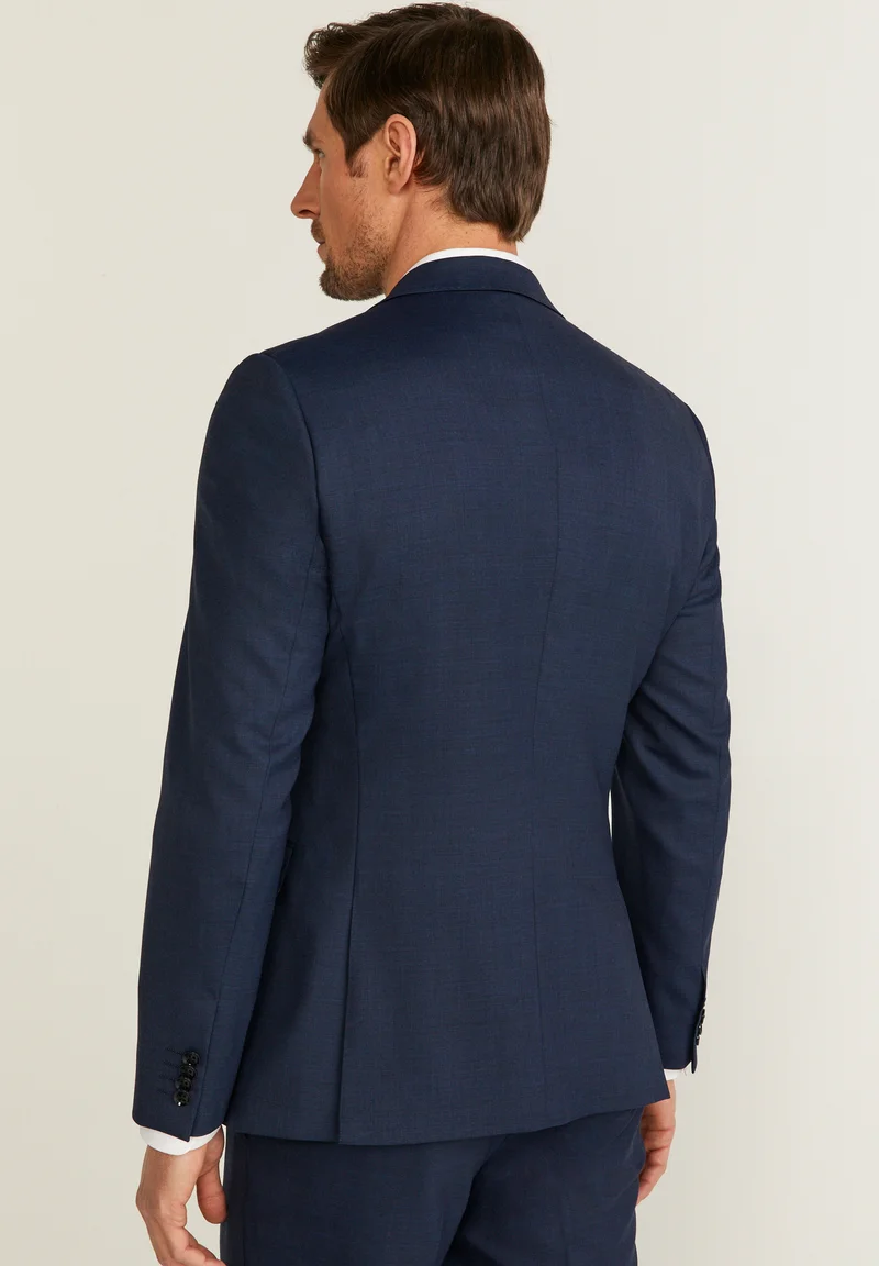 Casual 2 Piece Men's Suit Flat Notched Wedding Lapel (Blazer + Pants) mens event wear