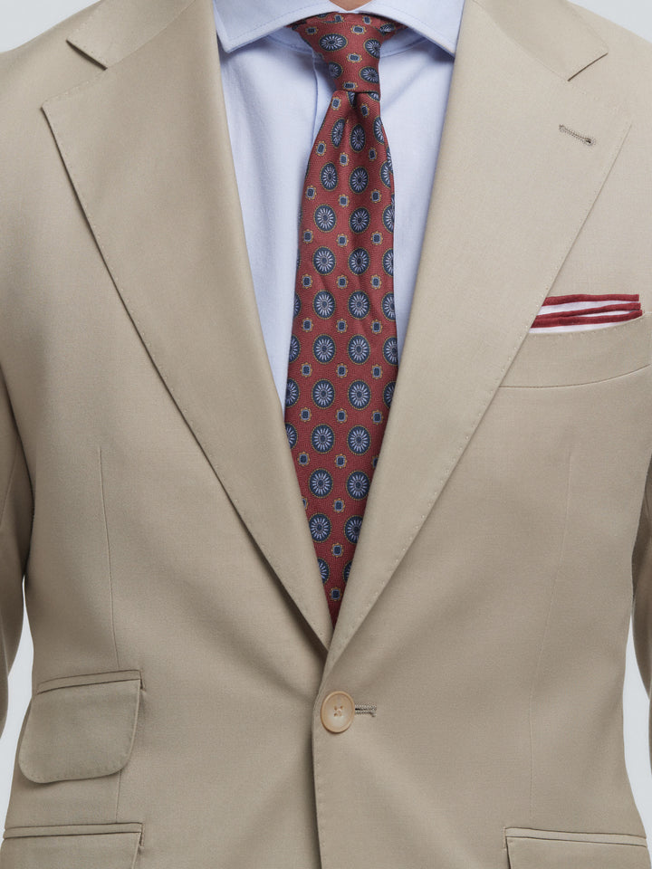 Casual 2 Piece Men's Suit Flat Notched Wedding Lapel (Blazer + Pants) mens event wear