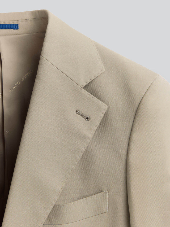 Casual 2 Piece Men's Suit Flat Notched Wedding Lapel (Blazer + Pants) mens event wear