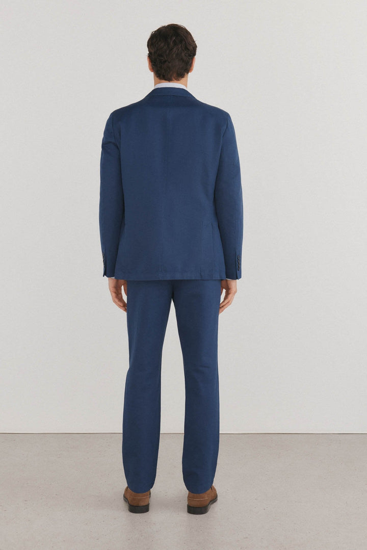 Casual 2 Piece Men's Suit Flat Notched Wedding Lapel (Blazer + Pants) mens event wear