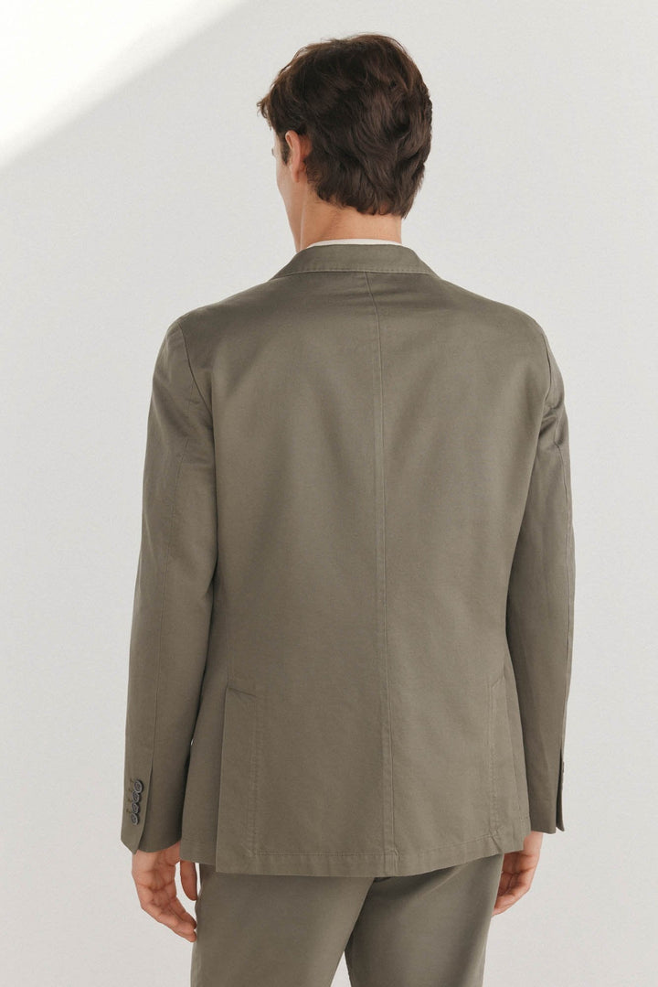 Casual 2 Piece Men's Suit Flat Notched Wedding Lapel (Blazer + Pants) mens event wear