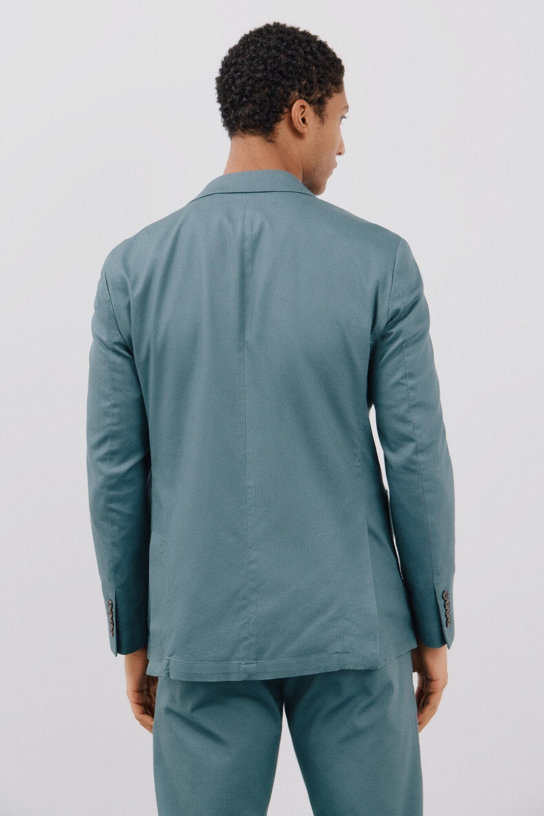 Casual 2 Piece Men's Suit Flat Notched Wedding Lapel (Blazer + Pants) mens event wear