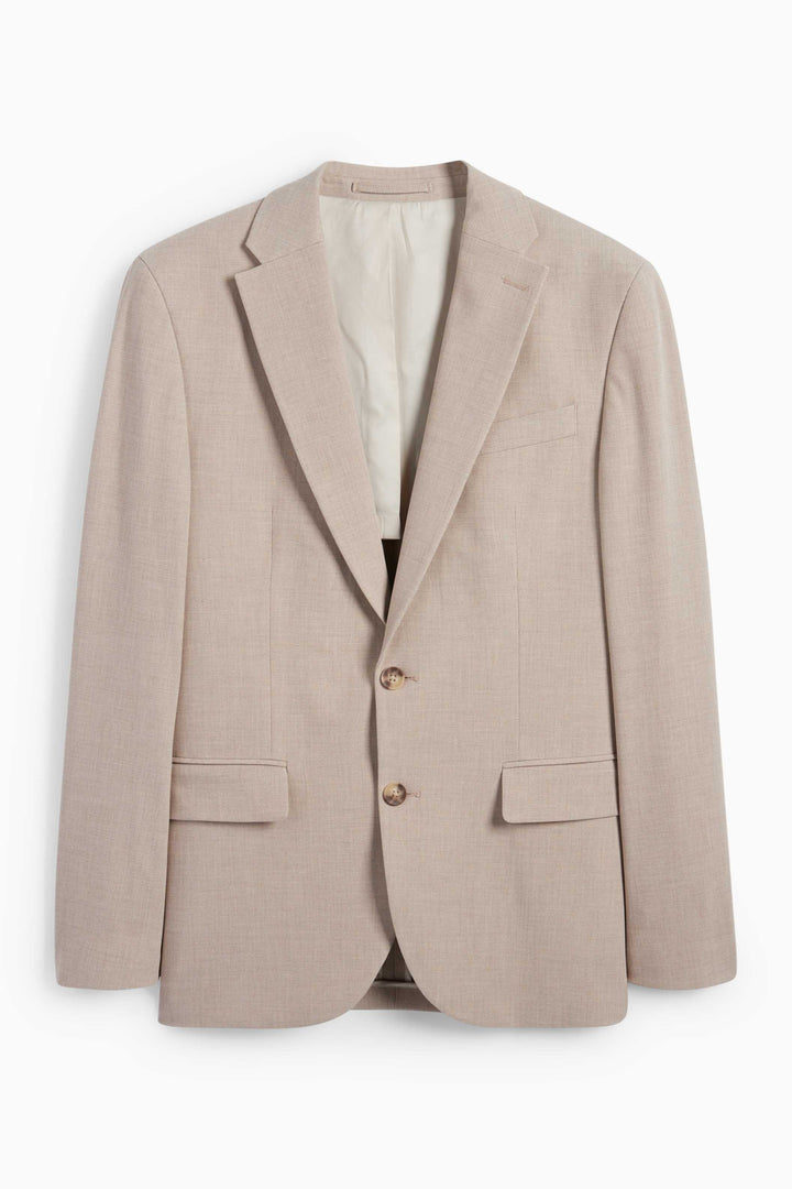 Casual 2 Piece Men's Suit Flat Notched Wedding Lapel (Blazer + Pants) mens event wear