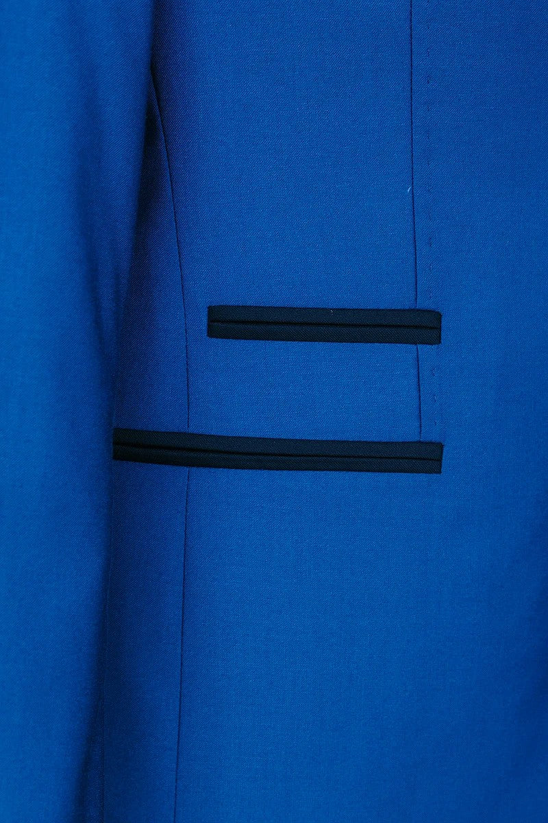 Casual 2 Piece Men's Suit Flat Notched Wedding Lapel (Blazer + Pants) mens event wear