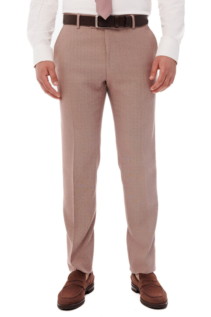 Casual 2 Piece Men's Suit Flat Notched Wedding Lapel (Blazer + Pants) mens event wear