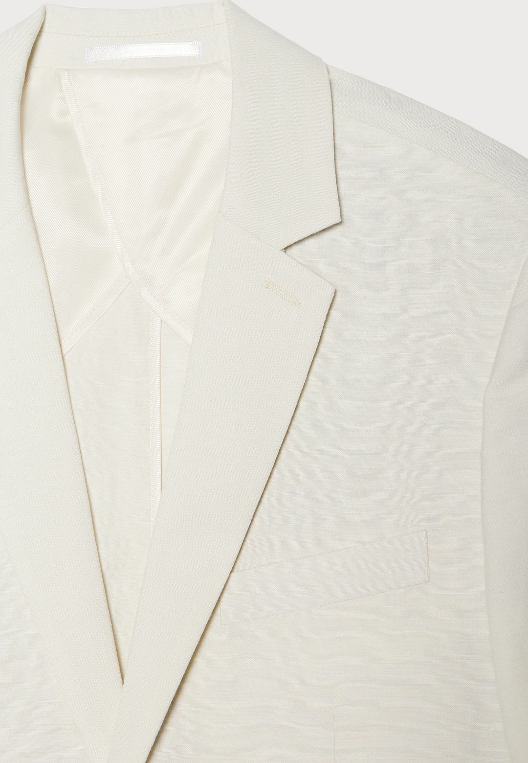 Casual 2 Pieces Mens Suit Flat Linen Notch Lapel Suit (Blazer + Pants) mens event wear