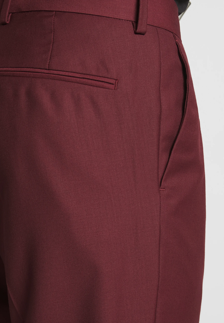 Fashion 2 Piece Men's Suit Flat Notched Wedding Lapel (Blazer + Pants) mens event wear