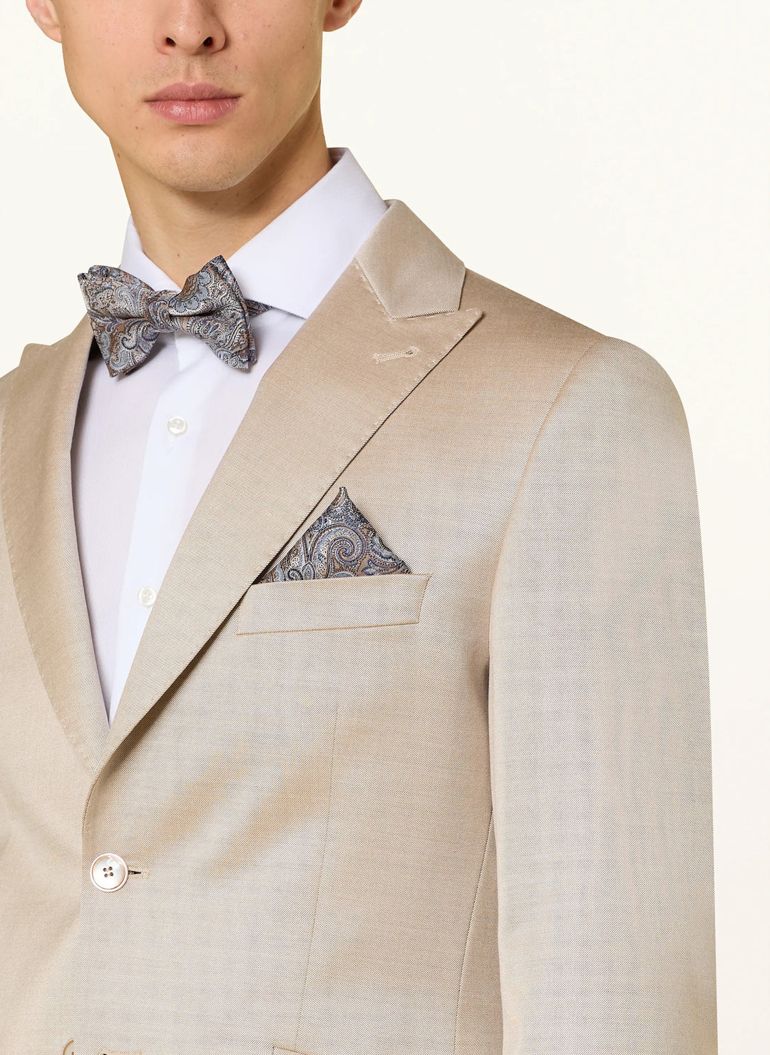 Fashion 2 Piece Men's Suit Flat Peak Wedding Lapel (Blazer + Pants) mens event wear