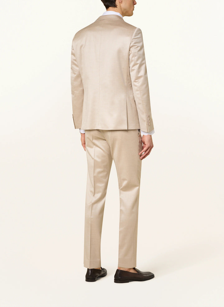 Fashion 2 Piece Men's Suit Flat Peak Wedding Lapel (Blazer + Pants) mens event wear