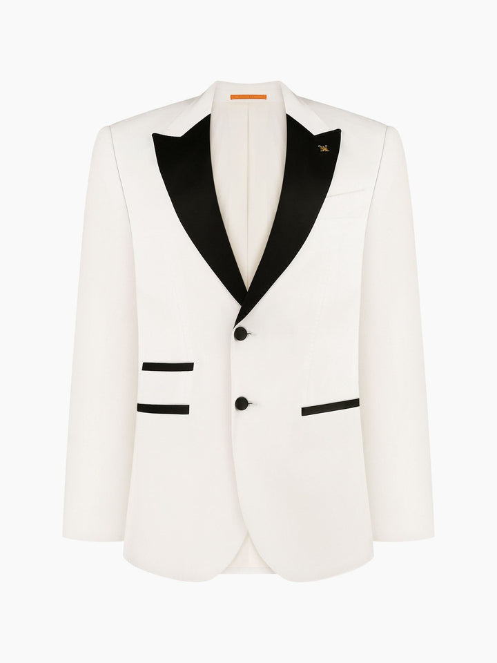 Fashion 2 Piece Men's Suit Flat Peak Wedding Lapel (Blazer + Pants) mens event wear