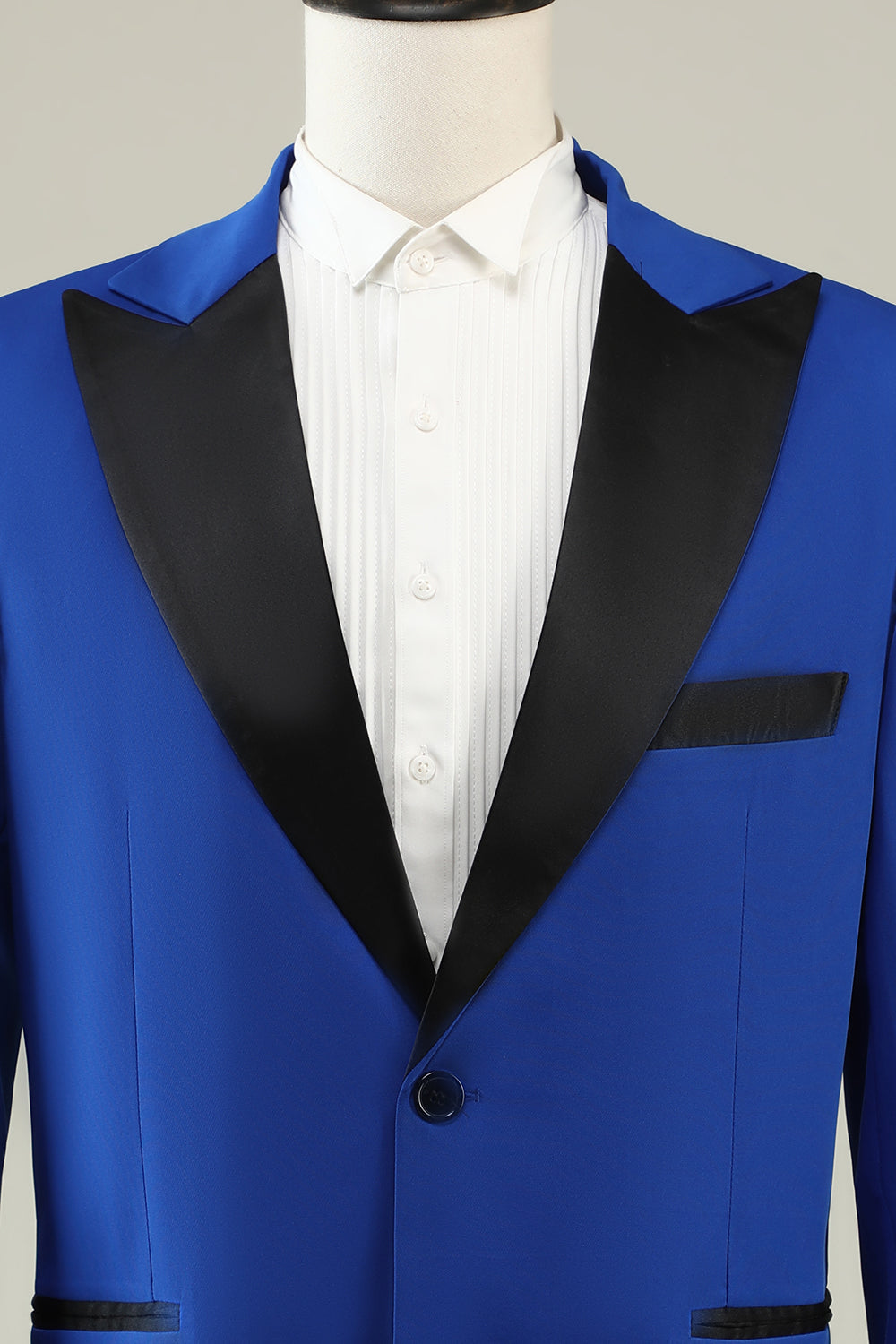 Fashion 2 Piece Men's Suit Flat Peak Wedding Lapel (Blazer + Pants) mens event wear