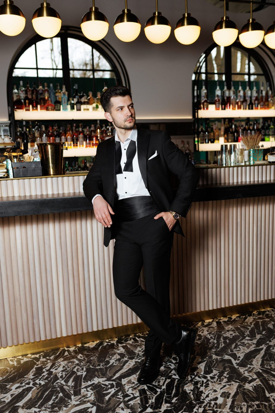 Fashion 2 Piece Men's Suit Flat Peak Wedding Lapel (Blazer + Pants) mens event wear