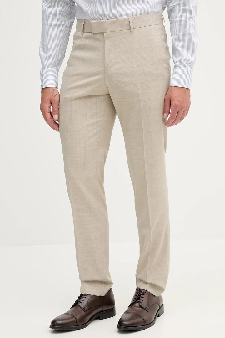 Fashion 2 Piece Men's Suit Flat Peak Wedding Lapel (Blazer + Pants) mens event wear