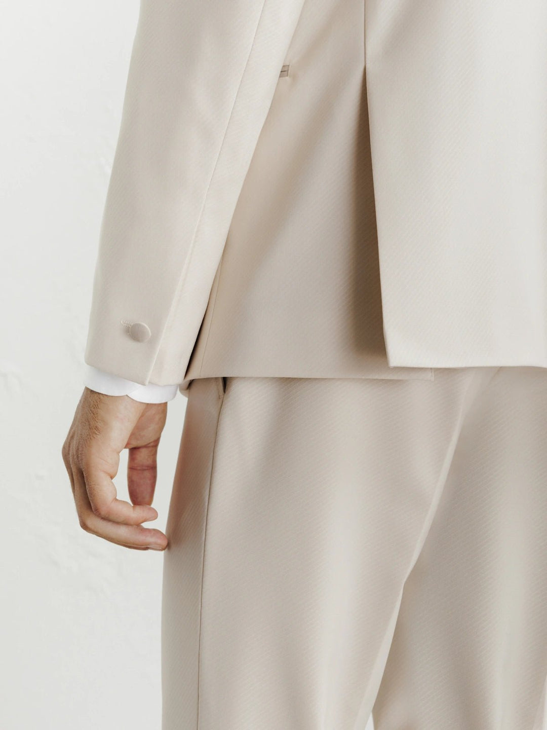 Fashion 2 Piece Men's Suit Flat Peak Wedding Lapel (Blazer + Pants) mens event wear