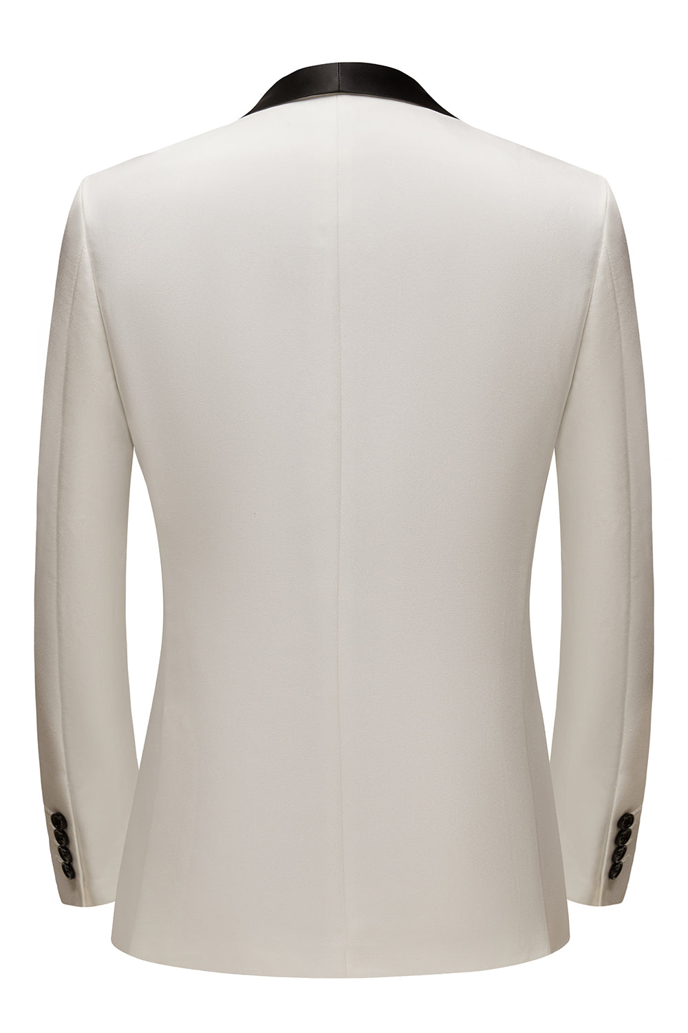 Fashion 3 Pieces Mens Suit Flat Shawl Lapel Tuxedos (Blazer+vest+Pants) mens event wear