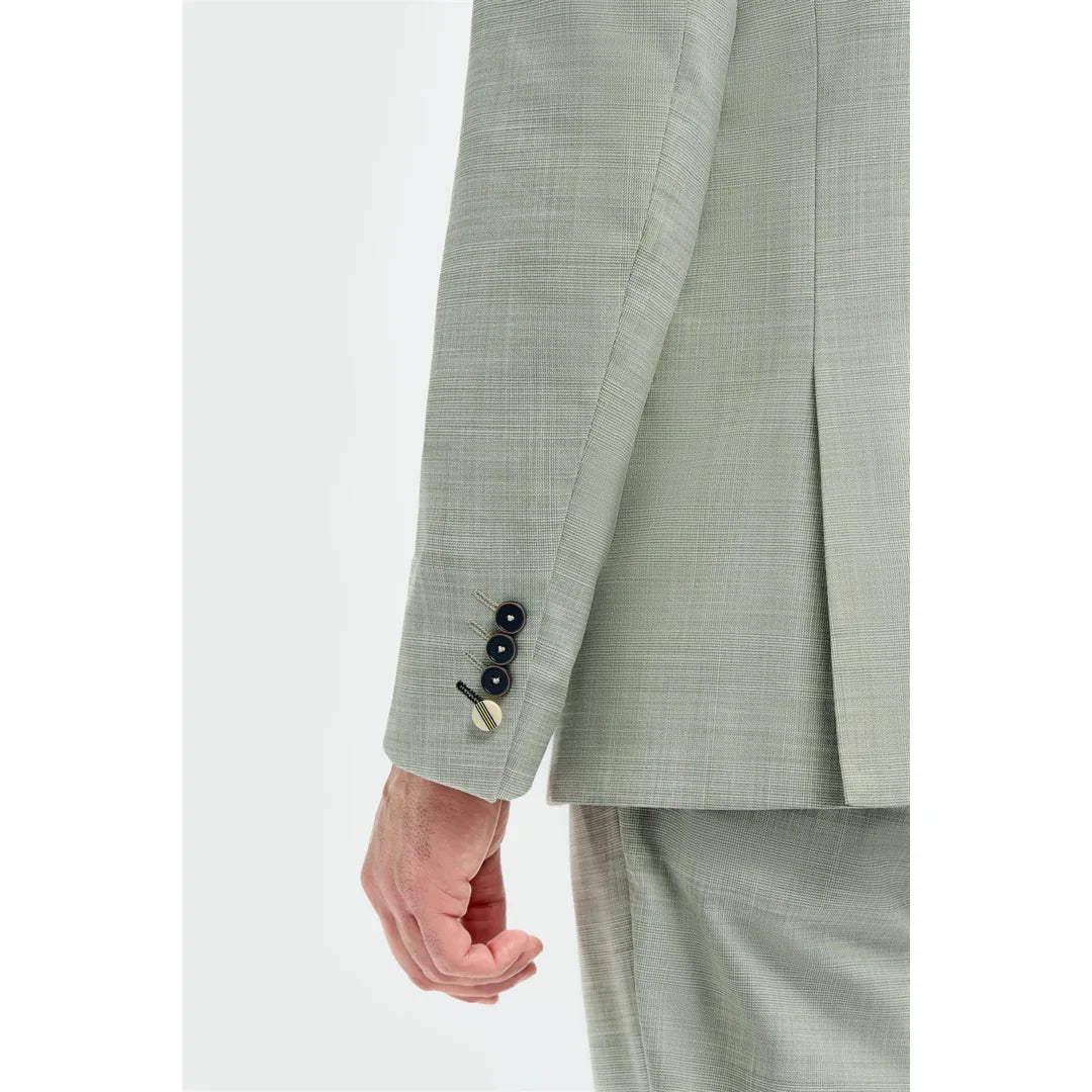 Fashion Men's 3 Pieces Flat Notch Lapel Tuxedos For Party (Blazer+vest+Pants) mens event wear