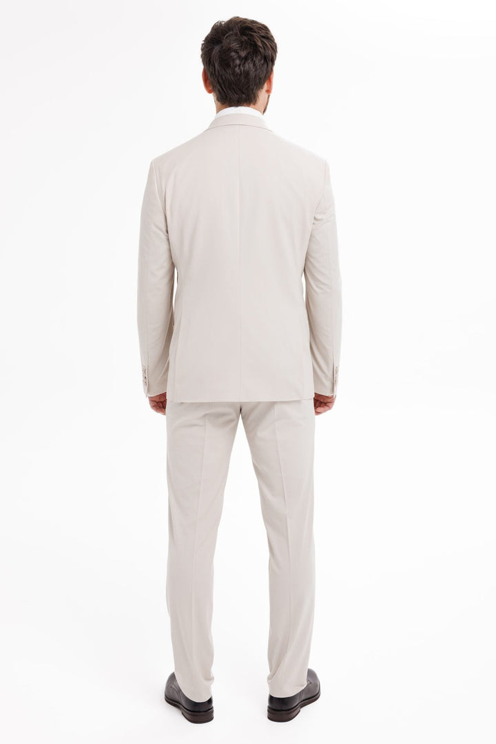 Fashion Men's 3 Pieces Flat Notch Lapel Tuxedos For Party (Blazer+vest+Pants) mens event wear