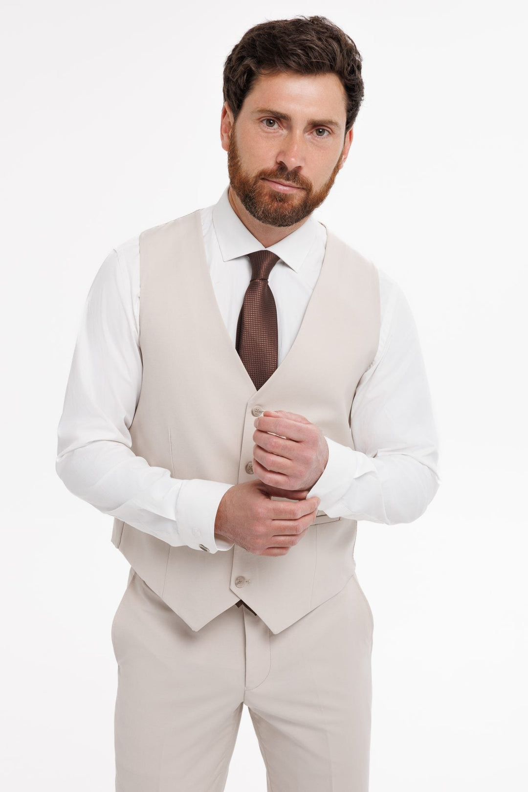 Fashion Men's 3 Pieces Flat Notch Lapel Tuxedos For Party (Blazer+vest+Pants) mens event wear