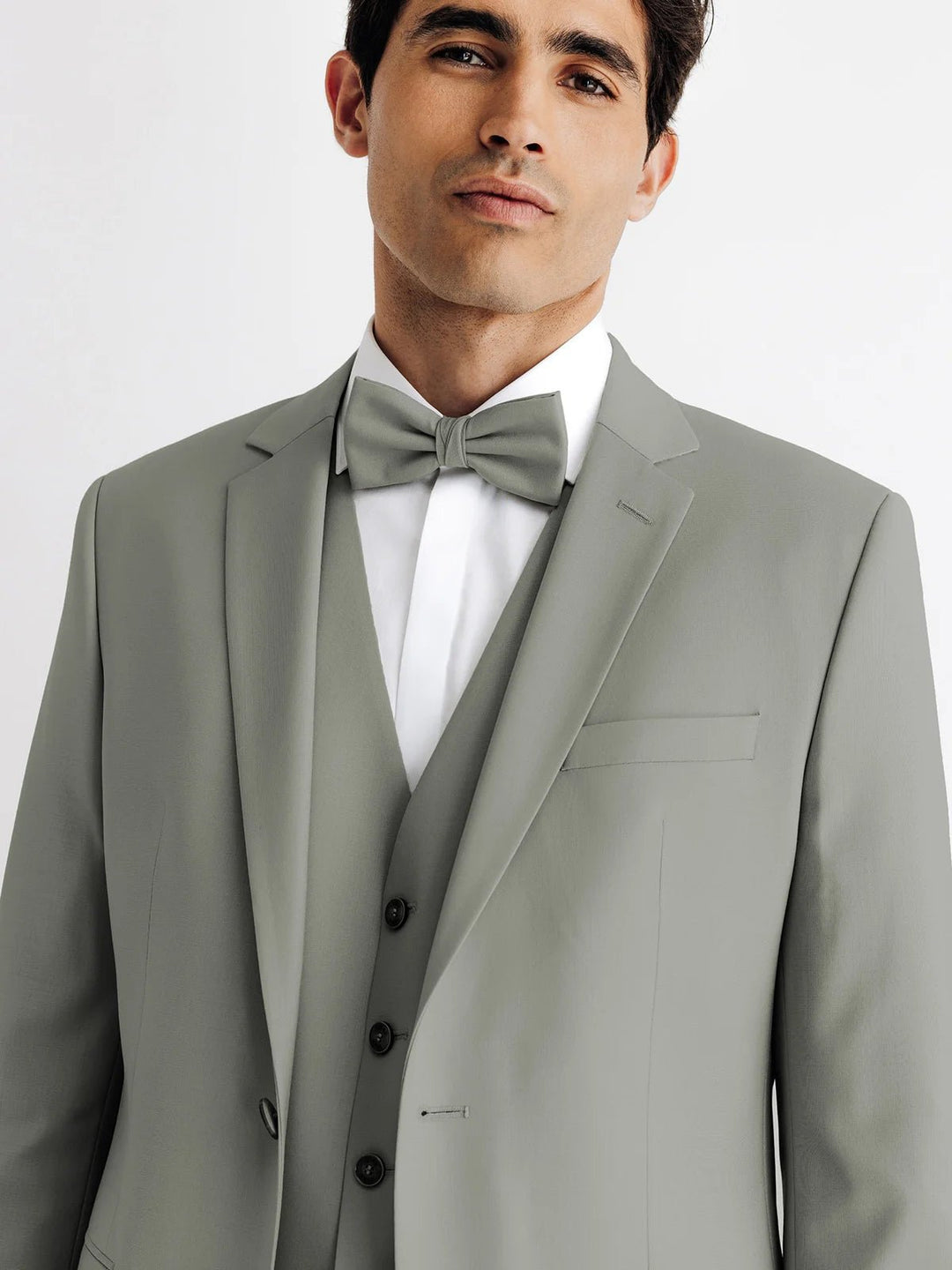Fashion Men's 3 Pieces Flat Notch Lapel Tuxedos For Party (Blazer+vest+Pants) mens event wear