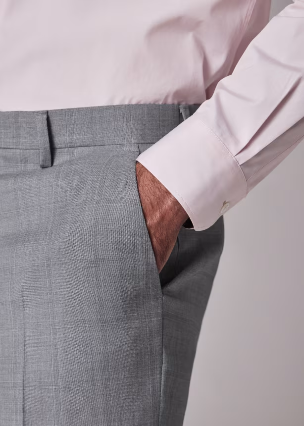 Fashion Men's 3 Pieces Flat Notch Lapel Tuxedos For Party (Blazer+vest+Pants) mens event wear