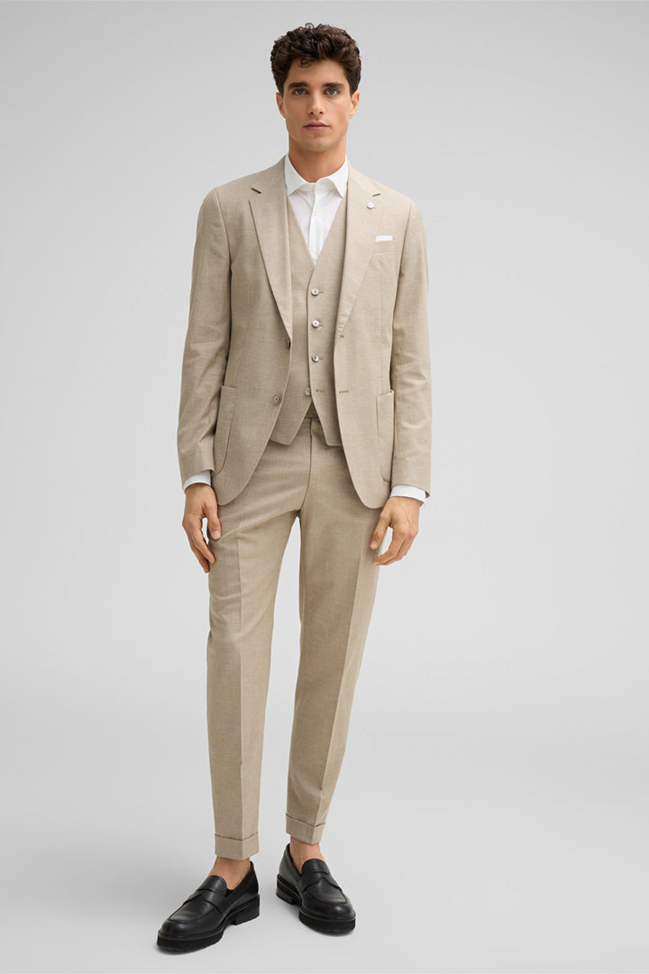 Fashion Men's 3 Pieces Flat Notch Lapel Tuxedos For Party (Blazer+vest+Pants) mens event wear