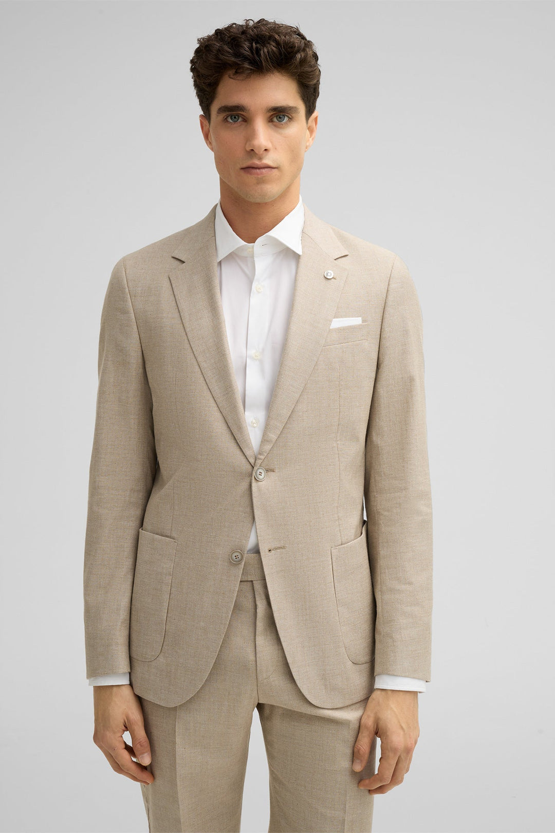 Fashion Men's 3 Pieces Flat Notch Lapel Tuxedos For Party (Blazer+vest+Pants) mens event wear