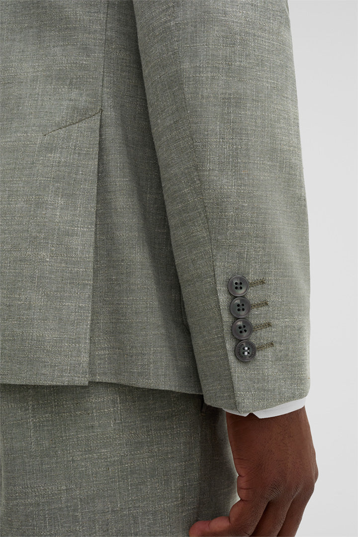 Fashion Men's 3 Pieces Flat Notch Lapel Tuxedos For Party (Blazer+vest+Pants) mens event wear