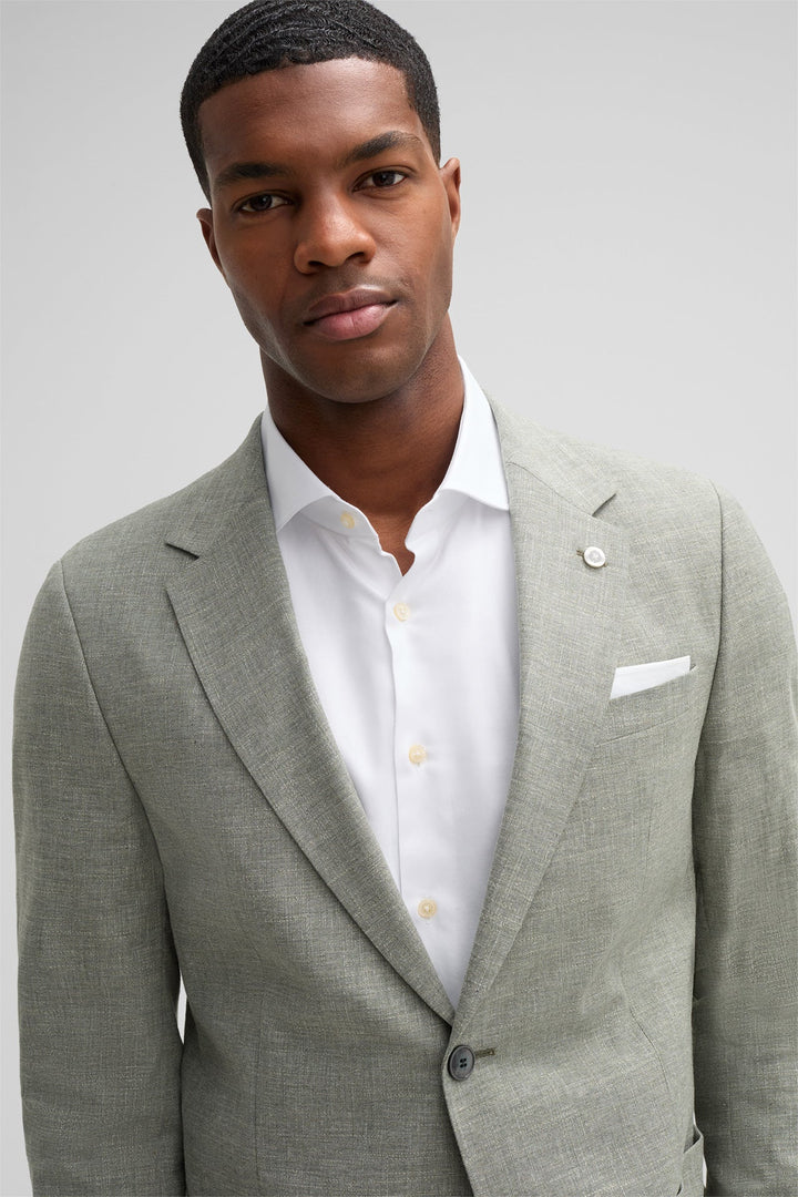 Fashion Men's 3 Pieces Flat Notch Lapel Tuxedos For Party (Blazer+vest+Pants) mens event wear