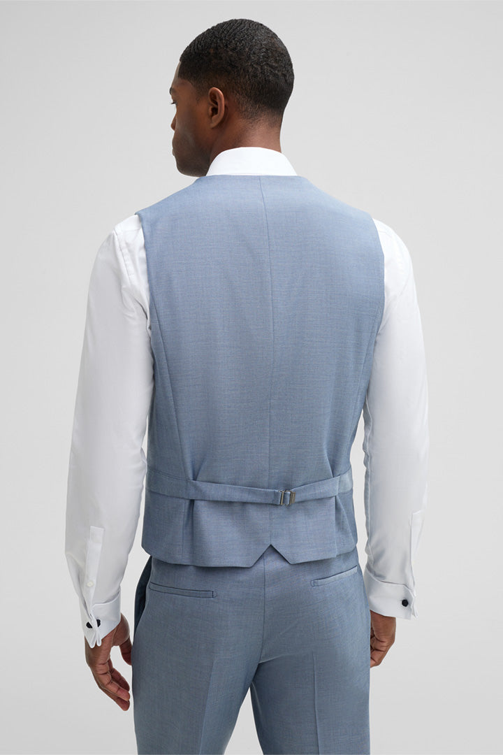 Fashion Men's 3 Pieces Flat Notch Lapel Tuxedos For Party (Blazer+vest+Pants) mens event wear