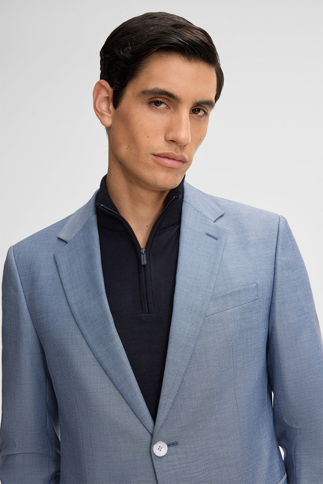 Fashion Men's 3 Pieces Flat Notch Lapel Tuxedos For Party (Blazer+vest+Pants) mens event wear