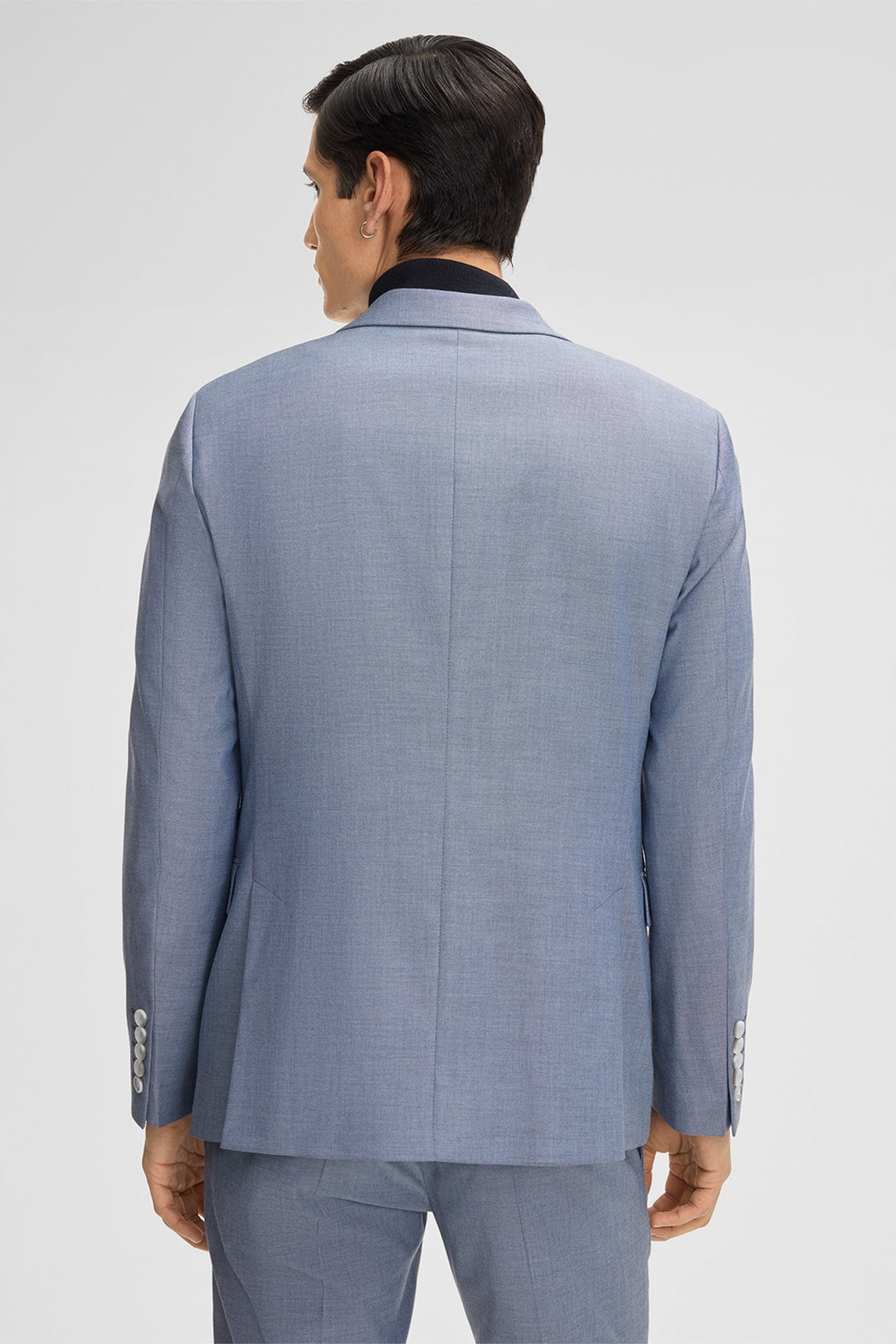 Fashion Men's 3 Pieces Flat Notch Lapel Tuxedos For Party (Blazer+vest+Pants) mens event wear