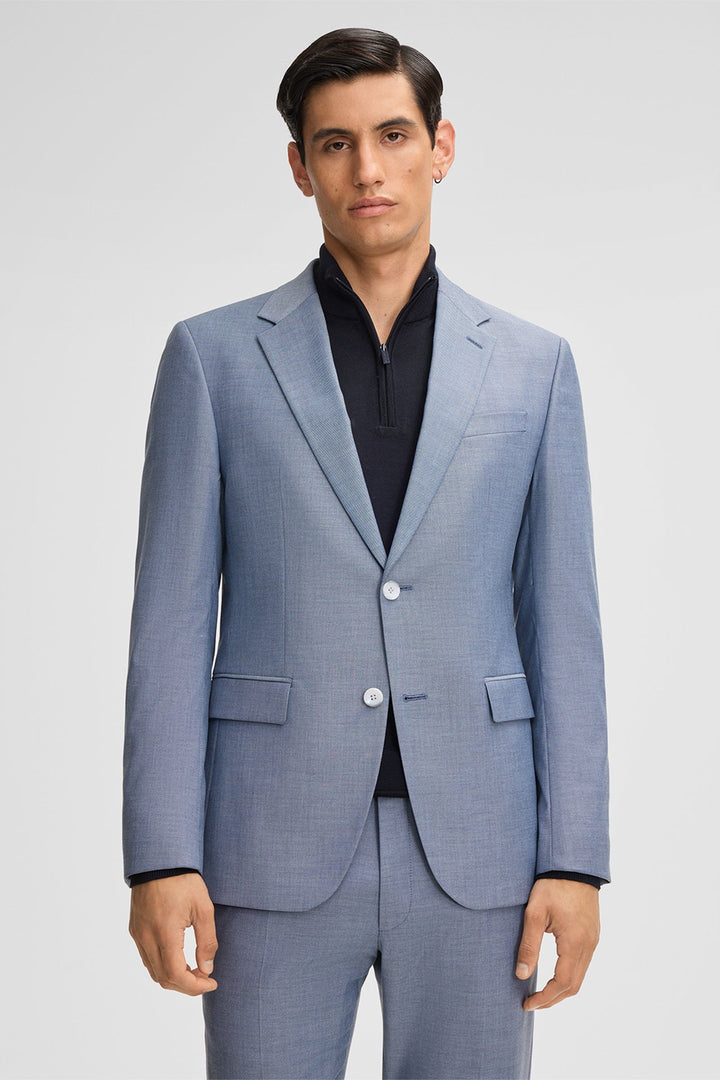 Fashion Men's 3 Pieces Flat Notch Lapel Tuxedos For Party (Blazer+vest+Pants) mens event wear