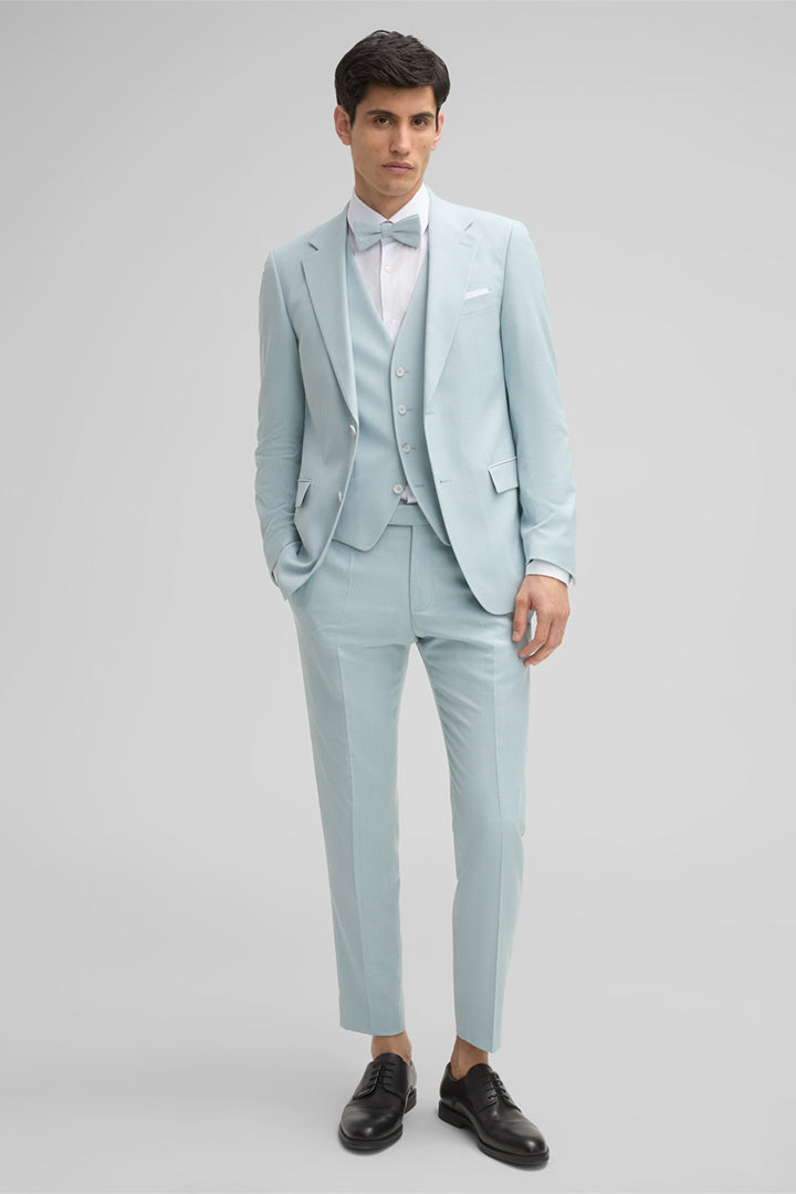 Fashion Men's 3 Pieces Flat Notch Lapel Tuxedos For Party (Blazer+vest+Pants) mens event wear