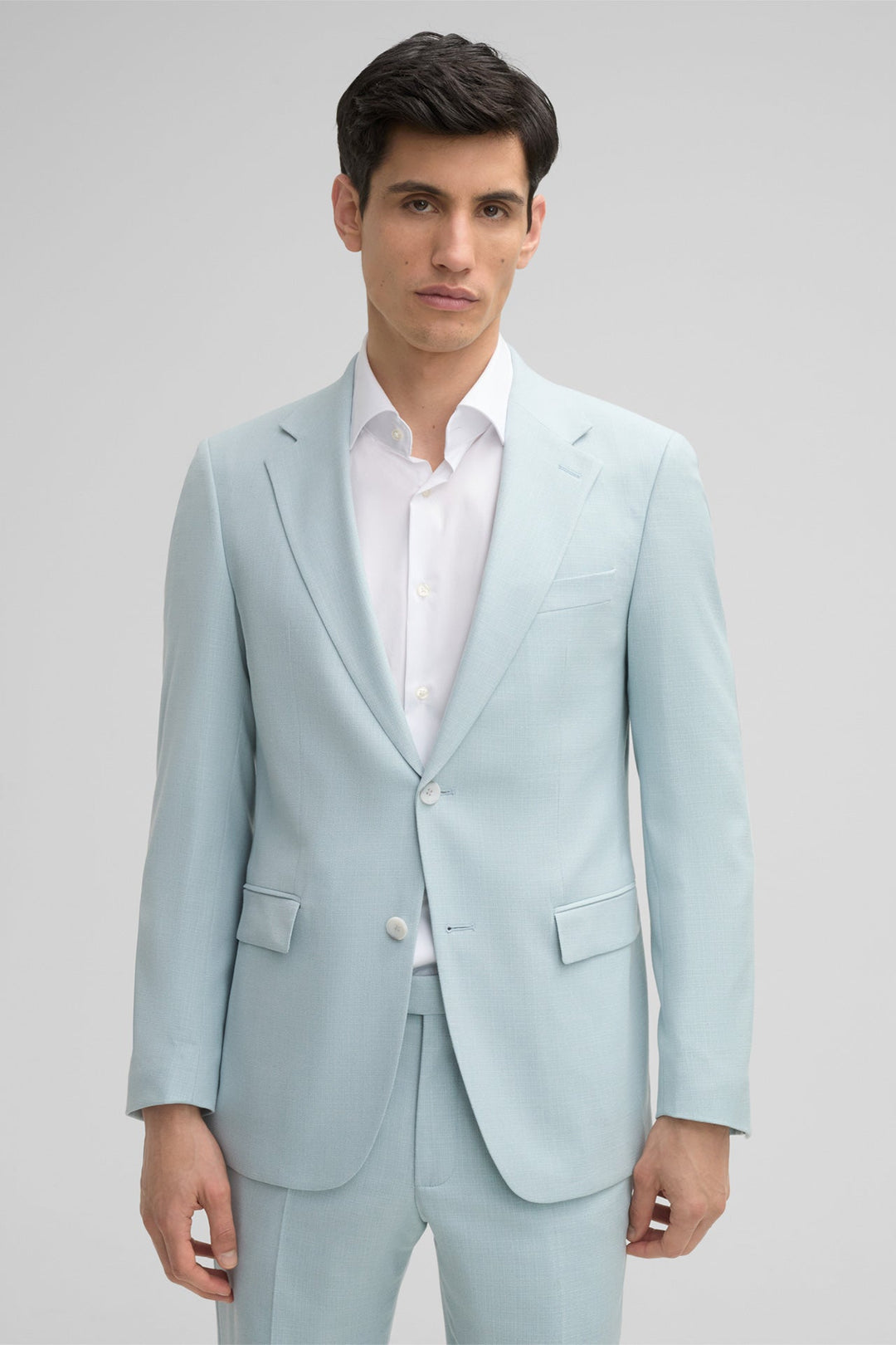 Fashion Men's 3 Pieces Flat Notch Lapel Tuxedos For Party (Blazer+vest+Pants) mens event wear