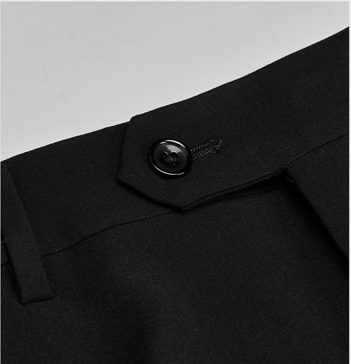 Fashion Men's 3 Pieces Flat Peak Lapel Tuxedos For Party (Blazer+vest+Pants) mens event wear