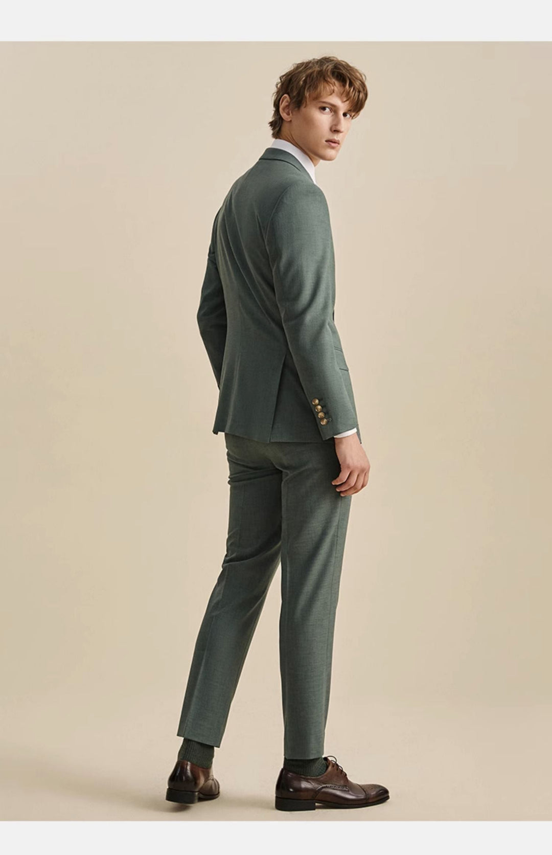 Fashion Men's 3 Pieces Flat Peak Lapel Tuxedos For Party (Blazer+vest+Pants) mens event wear