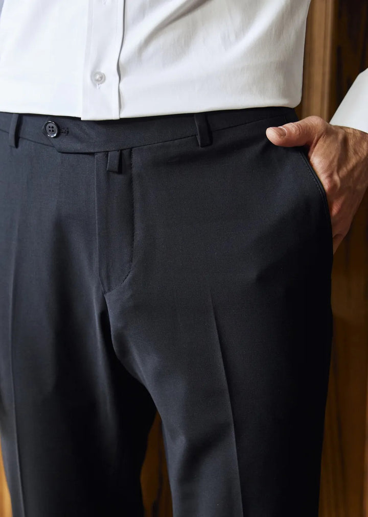 Fashion Men's 3 Pieces Flat Peak Lapel Tuxedos For Party (Blazer+vest+Pants) mens event wear