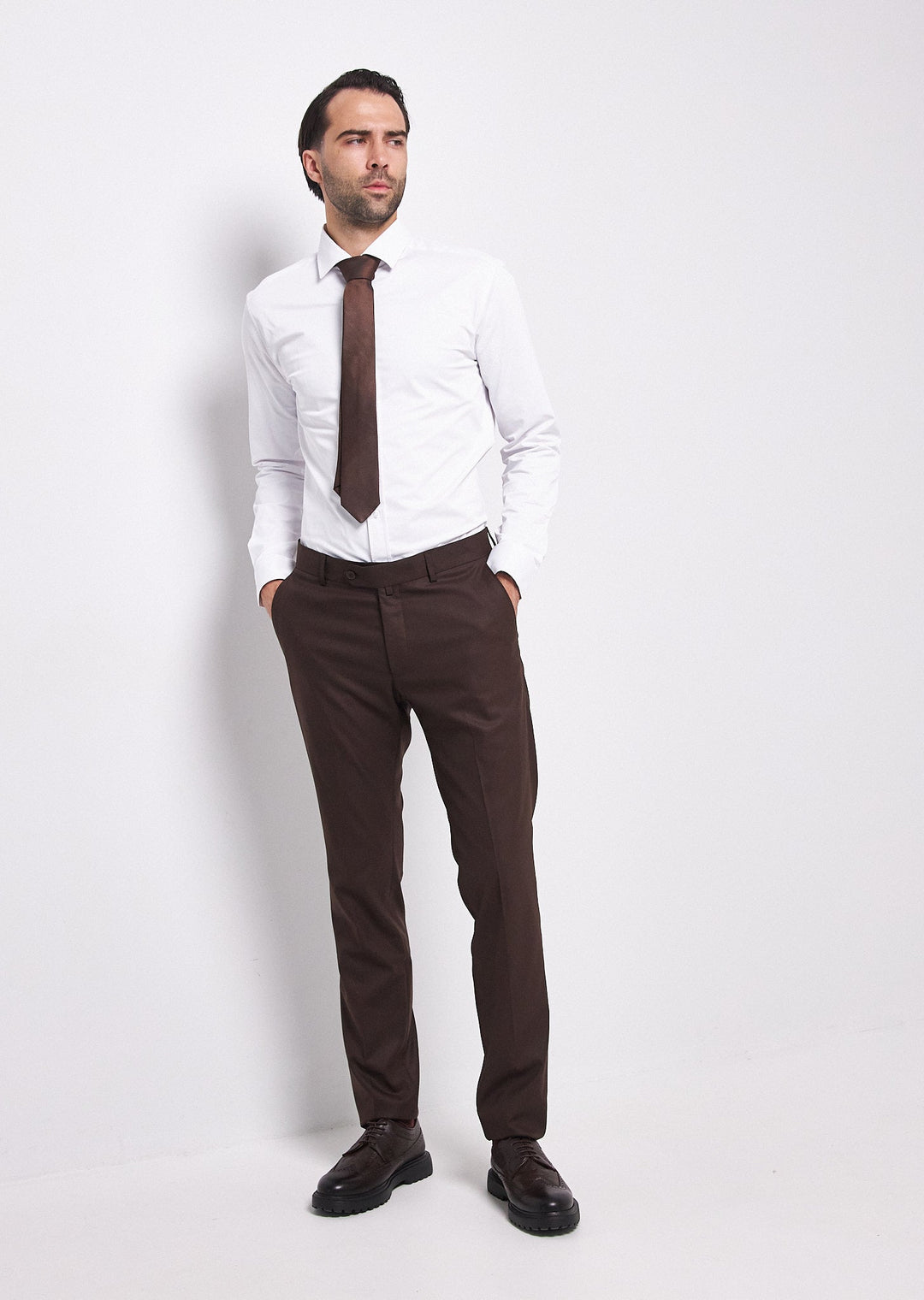 Fashion Men's 3 Pieces Flat Peak Lapel Tuxedos For Party (Blazer+vest+Pants) mens event wear