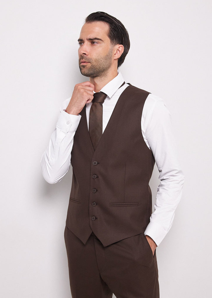 Fashion Men's 3 Pieces Flat Peak Lapel Tuxedos For Party (Blazer+vest+Pants) mens event wear