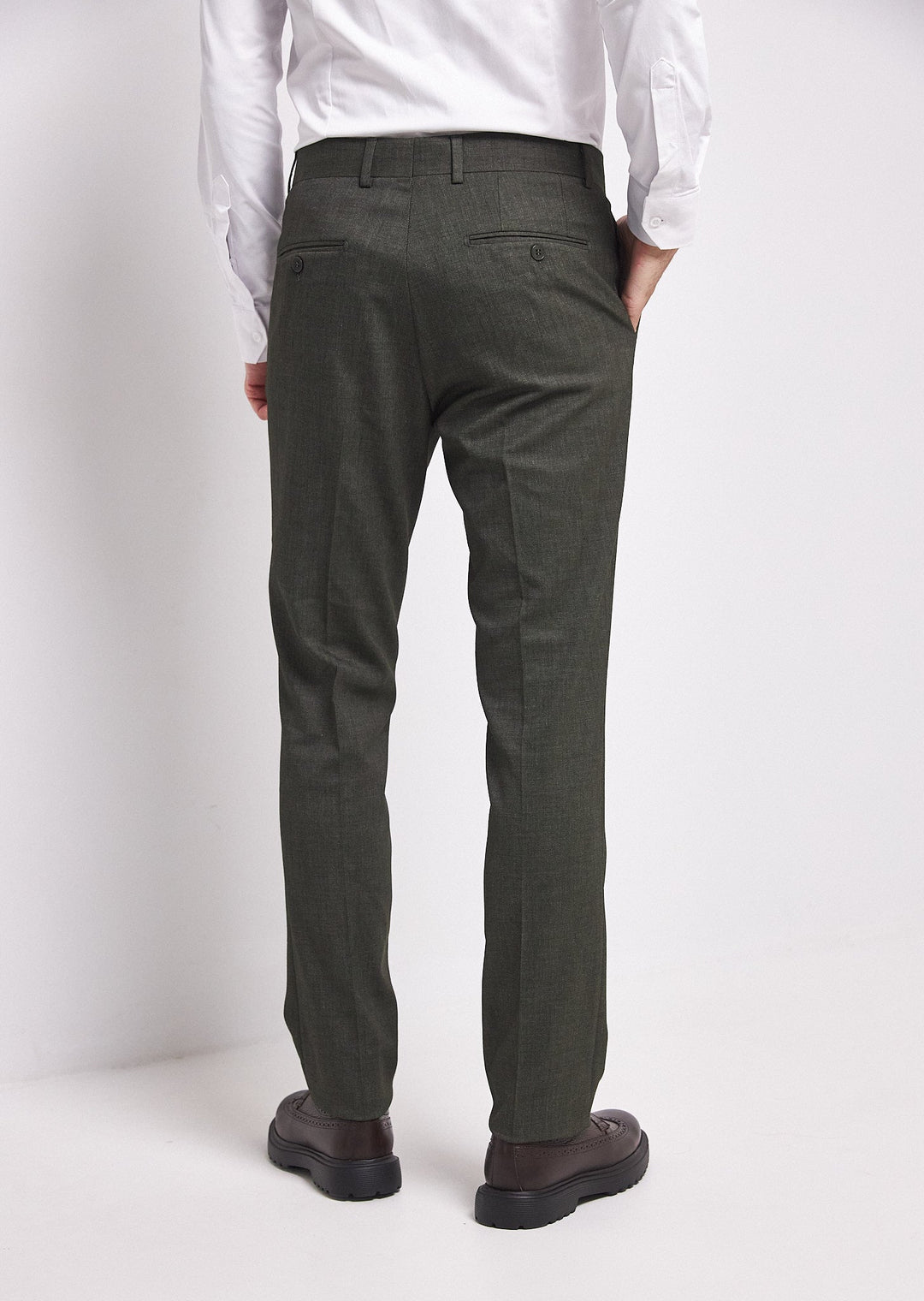 Fashion Men's 3 Pieces Flat Peak Lapel Tuxedos For Party (Blazer+vest+Pants) mens event wear