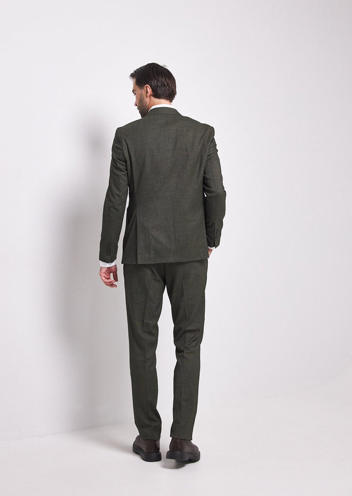 Fashion Men's 3 Pieces Flat Peak Lapel Tuxedos For Party (Blazer+vest+Pants) mens event wear